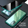 360 Full Cover Magnetic Metal Flip Case For Samsung Galaxy 20 Ultra Note20 Cases Tempered Glass 20 Privacy Fundas Euti
