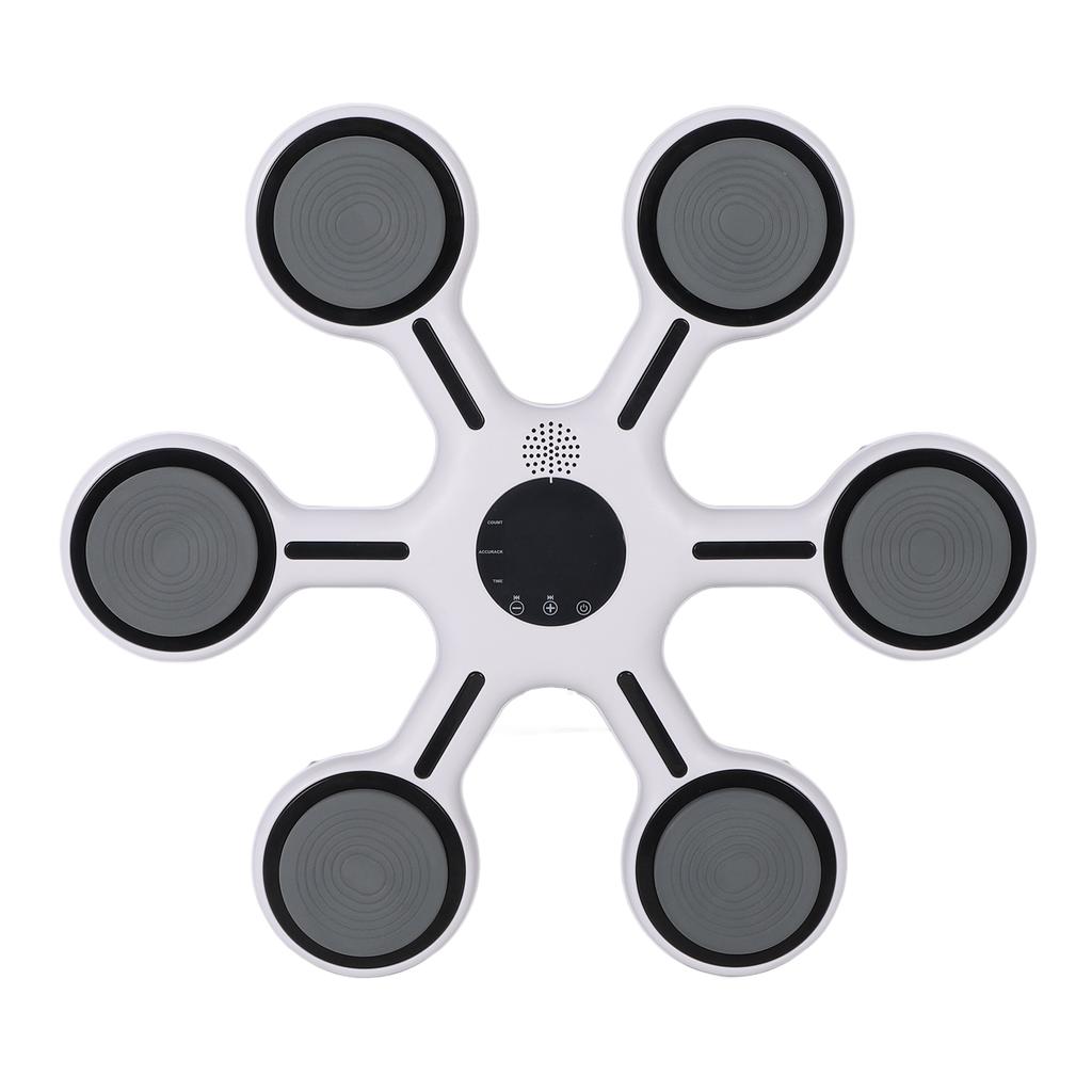 Music Boxing Machine Wall Mounted Smart Bluetooth Music Boxing Trainer Electronic Boxing Target Workout Punching Equipment for Home Indoor Gym
