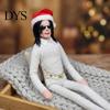 Cute Decorative Room Ornament Dance Star Plush Doll, Bendable Doll with Wire Armature, Posable Wireframe Stuffed Figure for Desk Display, Collectible