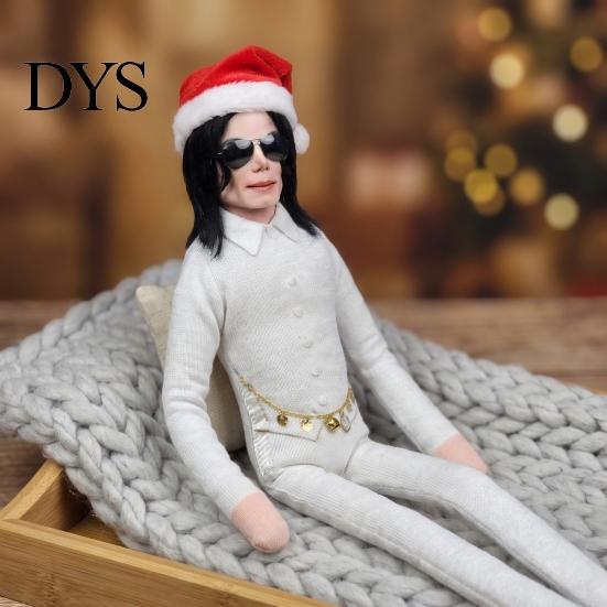 Cute Decorative Room Ornament Dance Star Plush Doll, Bendable Doll with Wire Armature, Posable Wireframe Stuffed Figure for Desk Display, Collectible