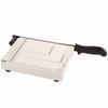 Manual Paper Cutter Accurate Clean Cutting A5 Paper Trimmer with Arc Handle Positioning Ruler for School Office Steel