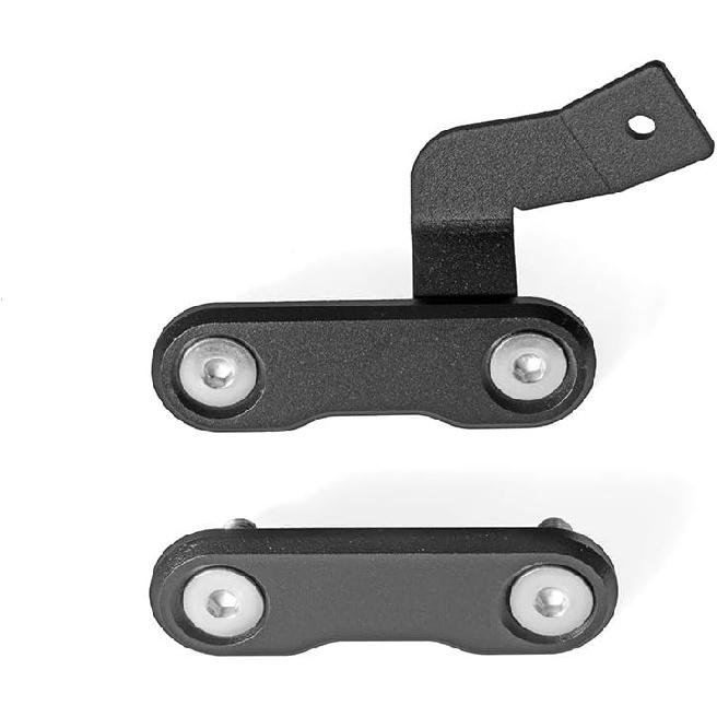 MOTO4U Footrest Cover Passenger Footpeg Removal Delete Kit Footrest Removal Plate Set Pillion for MT09 FZ09 2014-2017