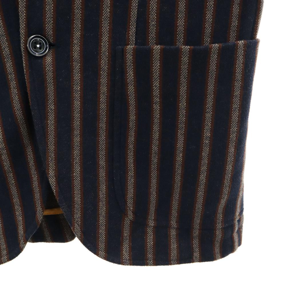 SSEINSE Striped Pattern tailored jacket 44 Navy blazer Men's Used