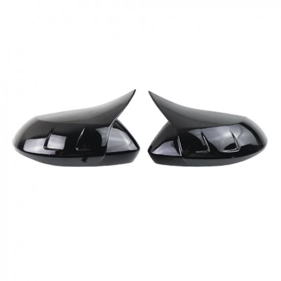 black OX Horn Car Rearview Mirror Cover Trim For Toyota Corolla -2026