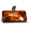 Für Motorola Edge 60 Pro 5G Hülle Federabdruck PU Leder Brieftasche Handyhülle