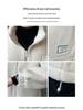 2025 Men's Lambswool Cotton Jacket - Thick Velvet Outerwear for Autumn/Winter