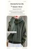 Women's Wool Knitted Turtleneck Hoodie - Loose, Warm, Stylish, Versatile Sweater