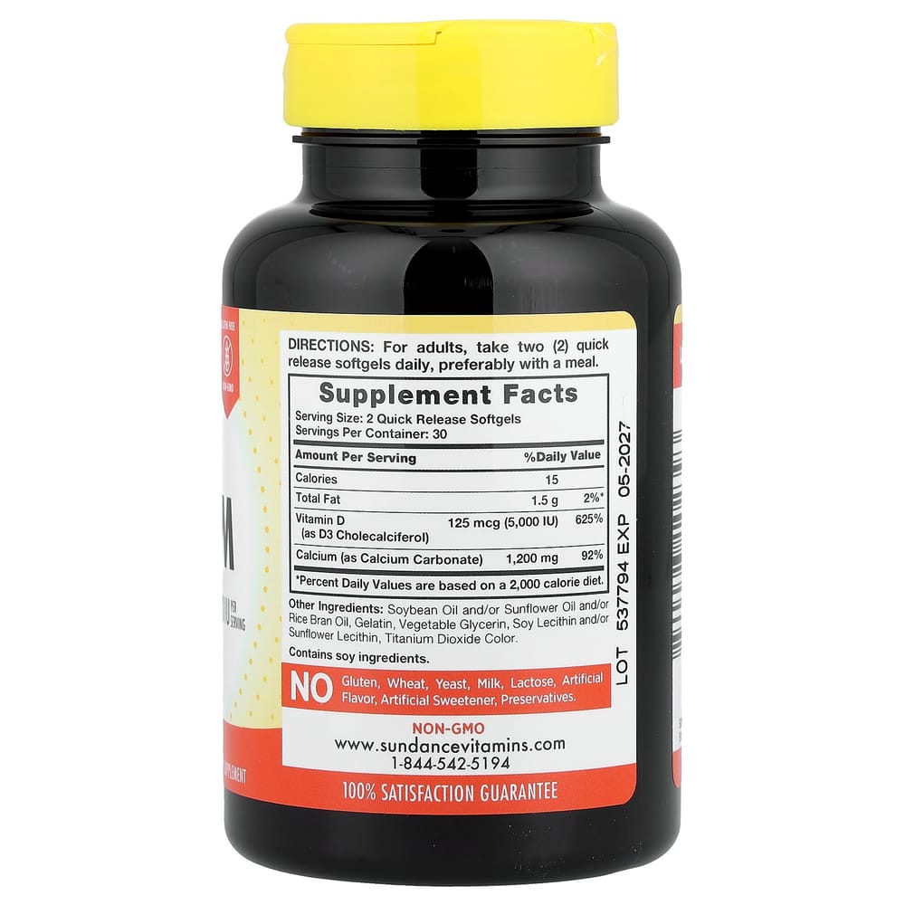 iHerb Absorbable Calcium + D3 Rapid Release Softgels, 60 Softgels