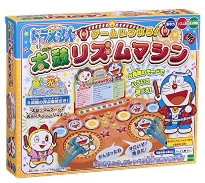 Epoch Doraemon Taiko Rhythm Machine, ST Mark Certified, Ages 4 and Up, Toy Game, Number of Players: 1