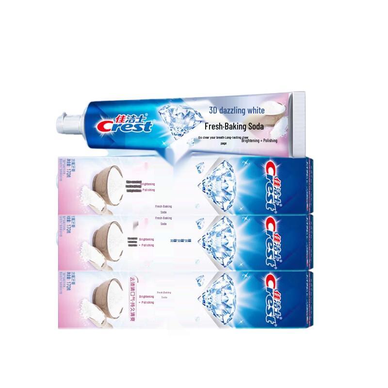 Crest 3D White Baking Soda Toothpaste