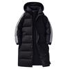 Winter Casual Versatile Mid To Long Hooded Cotton Jacket, Thick and Warm Cotton Jacket, Coat