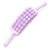 Flexible 4Row Kids Massage Roller Stick for Sensory Training & Muscle Relaxation Purple