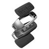 Zinc Alloy Leather Car Key Case for  A5 A6L 2025 Keychain Remote Protection Cover Shell Fob Bag Ring Accessories
