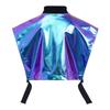 Chaleco de Jazz para Escenario para Niñas: Chaqueta Metálica con Aberturas Laterales, Bolsillos con Cremallera y Hebilla, Top de Rendimiento sin Mangas