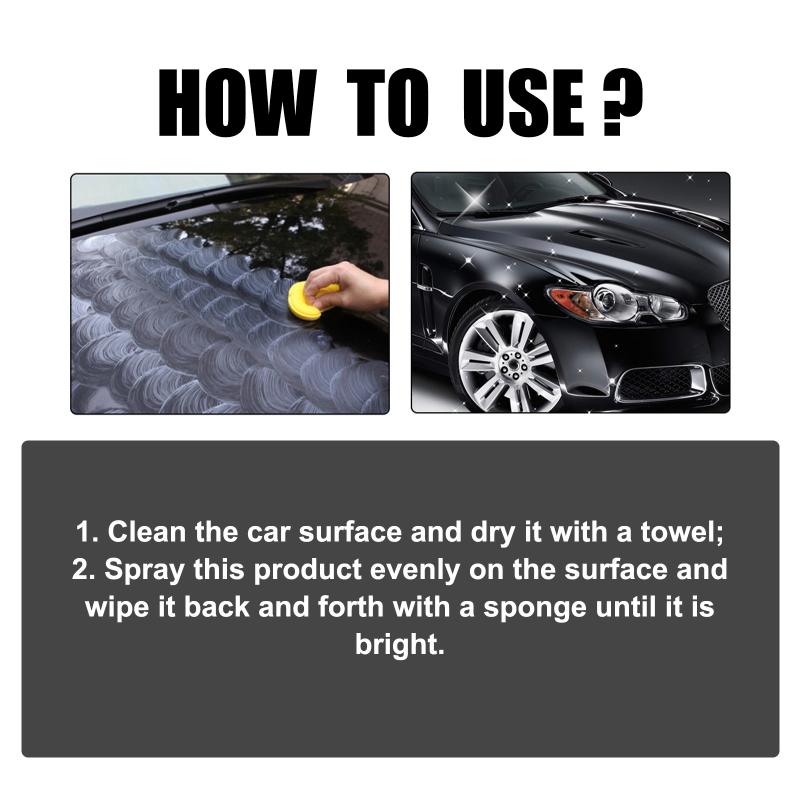 Hydrophobic Nano Ceramic Coating Agent for Cars Crystal Glass Liquid Polish for Waterproof Shine