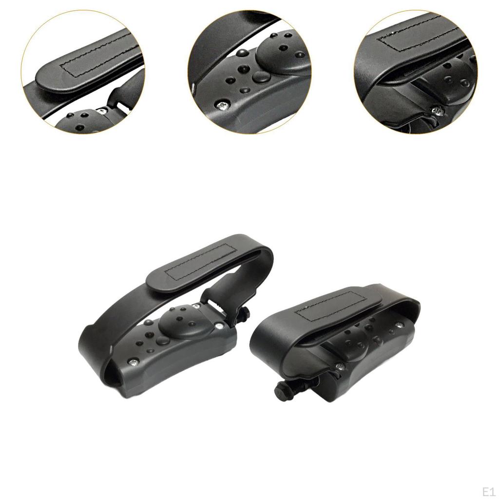 2x Heimtrainer-Pedale Fitnessgerät Hochleistungs-Ersatz Indoor-Cycling für