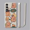 Hülle für Samsung Galaxy A24 A35 A15 A51 A11 A12 A36 A26 A13 A14 A22 A52 A16 A34 Weiches TPU Capybara Muster