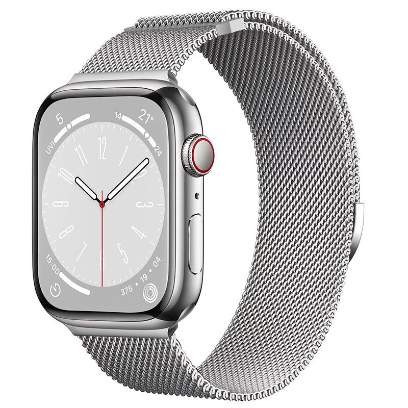

Миланский Магнитный Стальной Ремешок для Apple Watch Ultra/iWatch 10 38-42mm