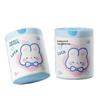Thickened Cartoon Rabbit Print Trash Bags with Cute Automatic Closure