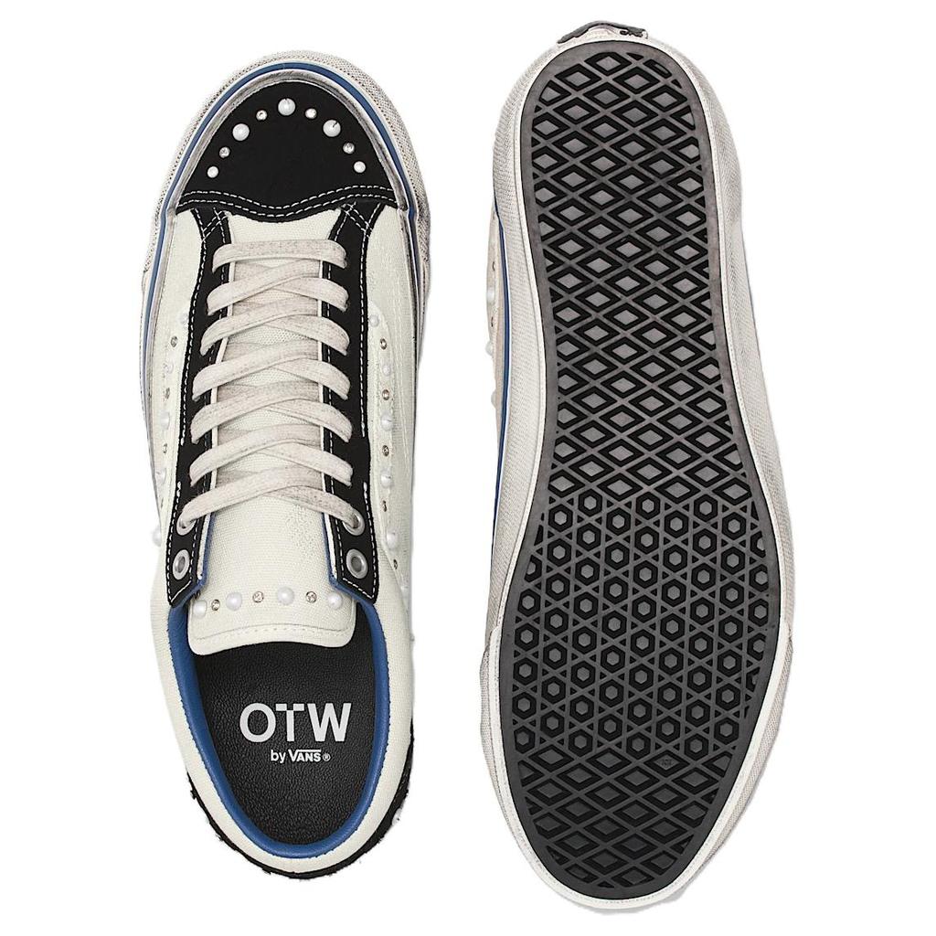 Vans Old Skool 36 Pacote Perolizado - Tênis Unissex Creme Branco Marshmallow VN000S52FS8