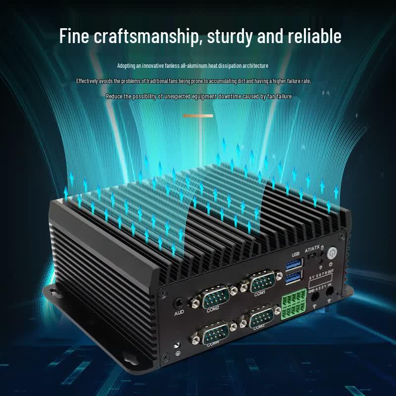 Fanless Embedded Mini Industrial PC (CN version)