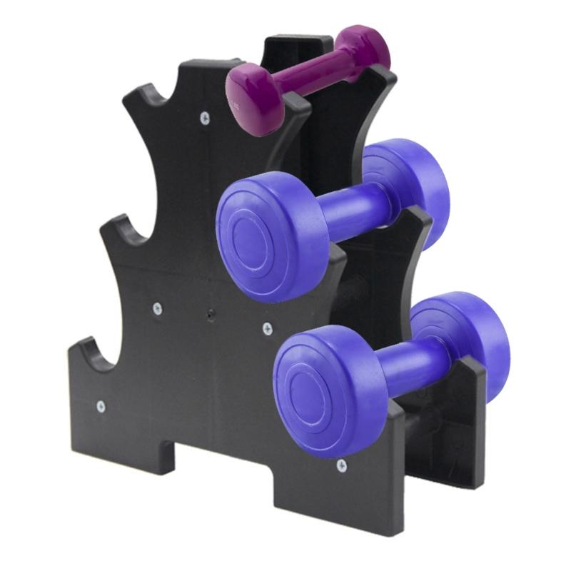 Dumbbell Rack Compact Dumbbell Holder 3 Tier Dumbbell Rack Stand Small Dumbbells Organizer Suitable for Office Gyms Home