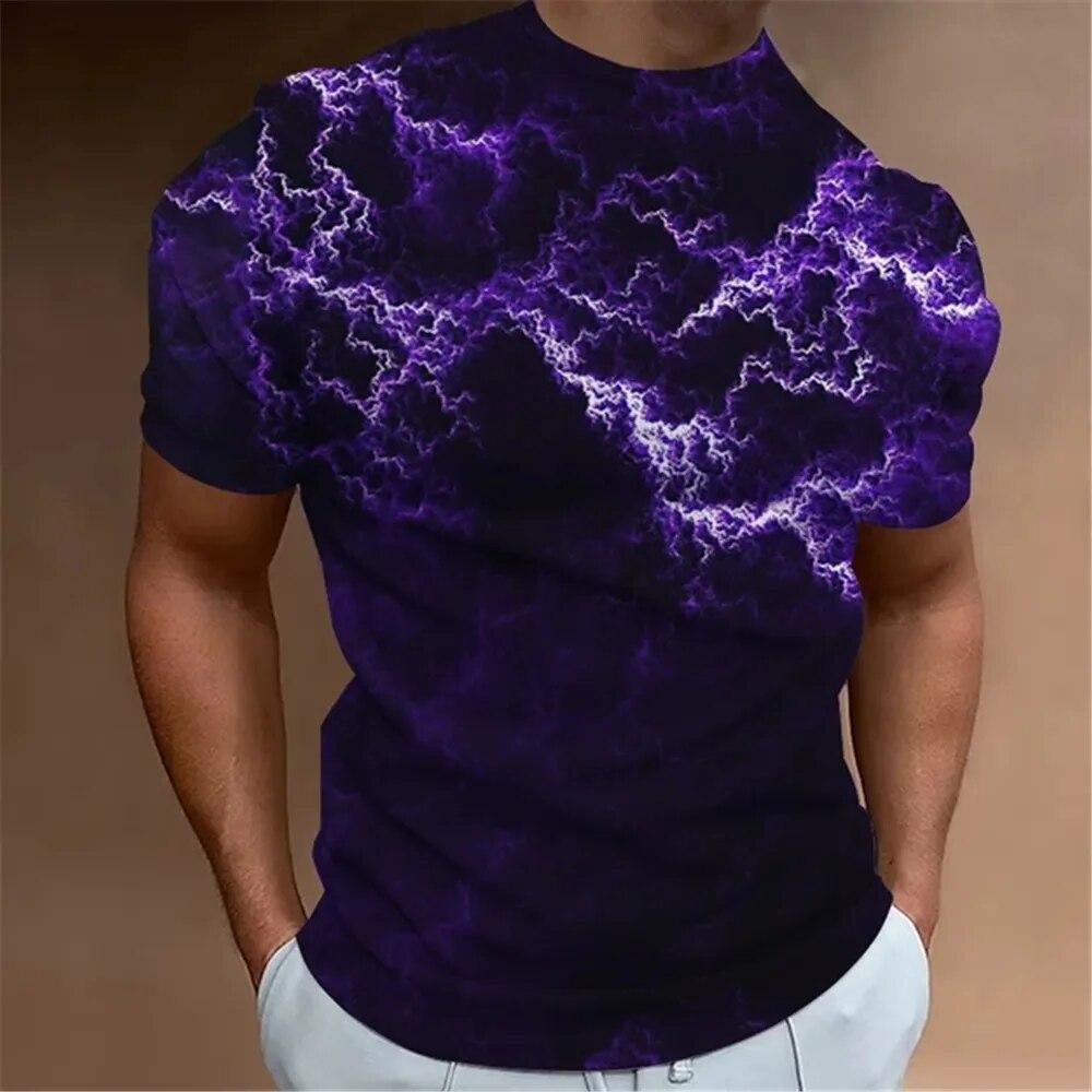 

Летняя трендовая модная уличная футболка в стиле хип-хоп с 3D мультяшным узором и короткими рукавами, свободная удобная футболка с круглым вырезом, мужская одежда XXL