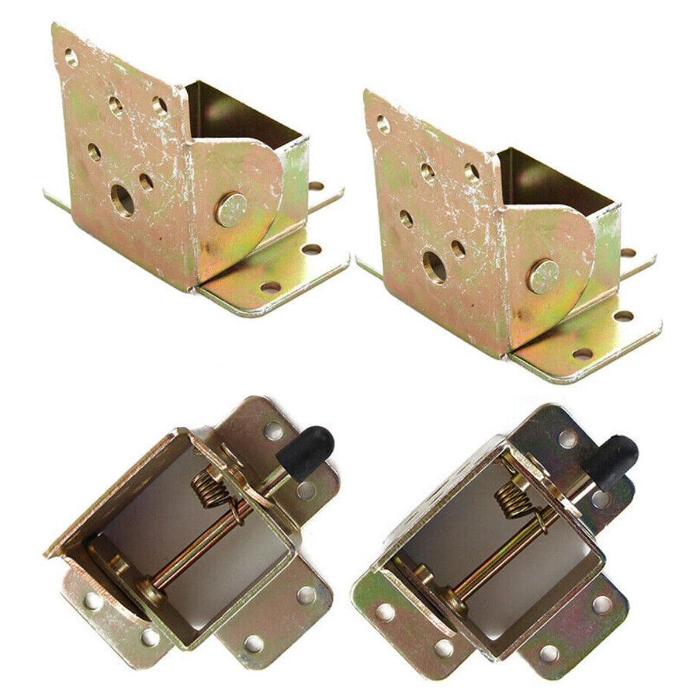 Hardware Fittings Furniture Brackets Chair Extension Table Leg Brackets Support Frame Folding Hinge