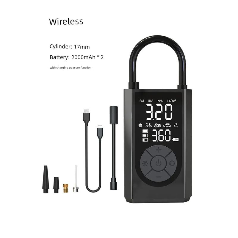 Vehicle Air Pump Wireless Car Electric Car Bicycle Motorcycle Air Pump