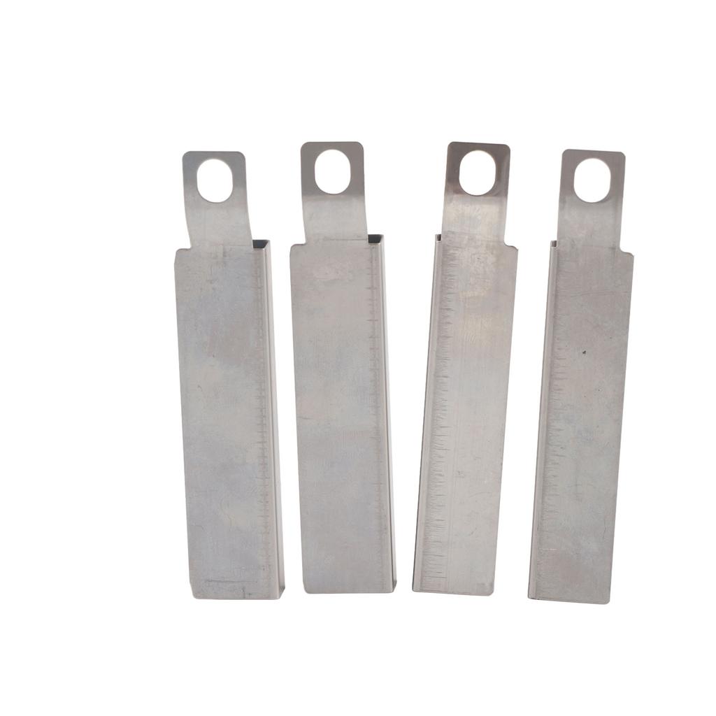 4 Set Adjustable Stainless Steel Crossover Tube Channel Burners Replacement Fit for Charbroil 463673517