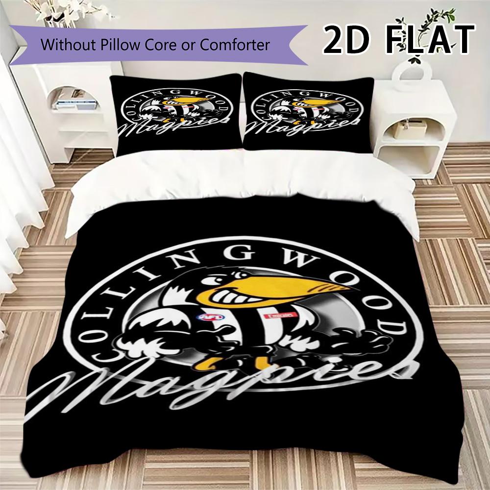 Collingwood Pattern Bedding Uilt Set Uilt Cover Pillowcase Home Decoration Birthday Gift (1 * Duvet Cover + 2 * Pillowcase Without Core)