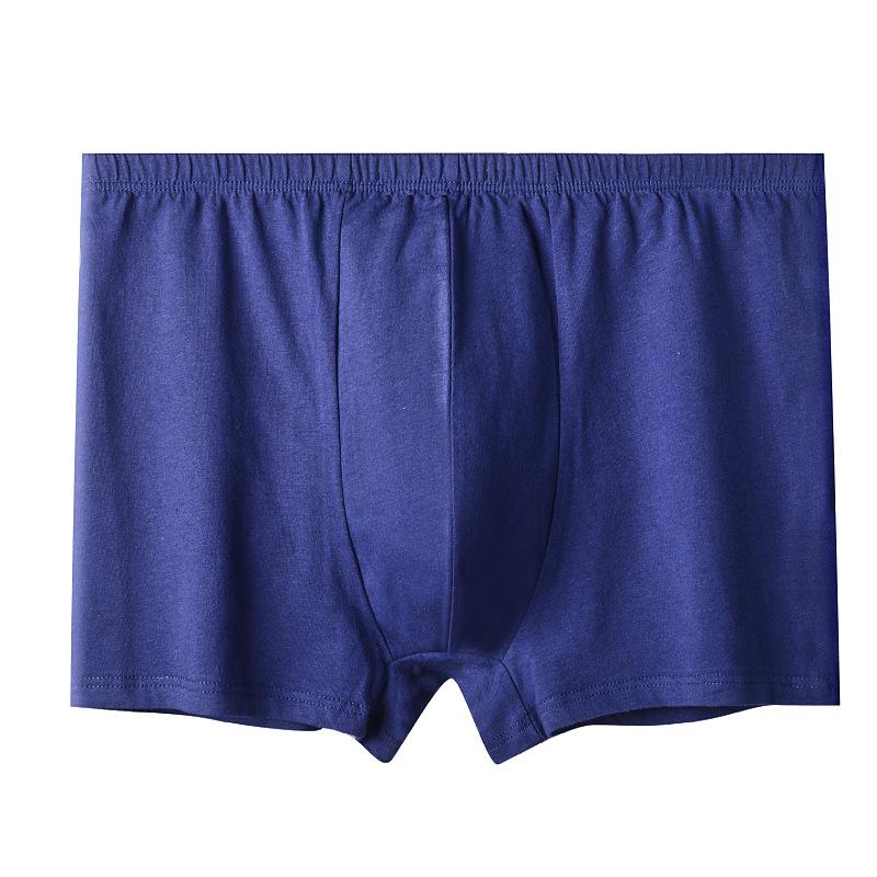 Men's Underwear Middle-aged and Elderly High Waisted Cotton Underwear Loose and Breathable Underwear