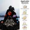 1pc Astronaut Printing Lightweight Flannel Blanket, Comfortable and Warm Blanket, for Camping Sofa Bed and Couch Office, in All Seasons