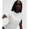 Lululemon Cotton Terry Short Sleeve Shirt  Slnsh Collection White