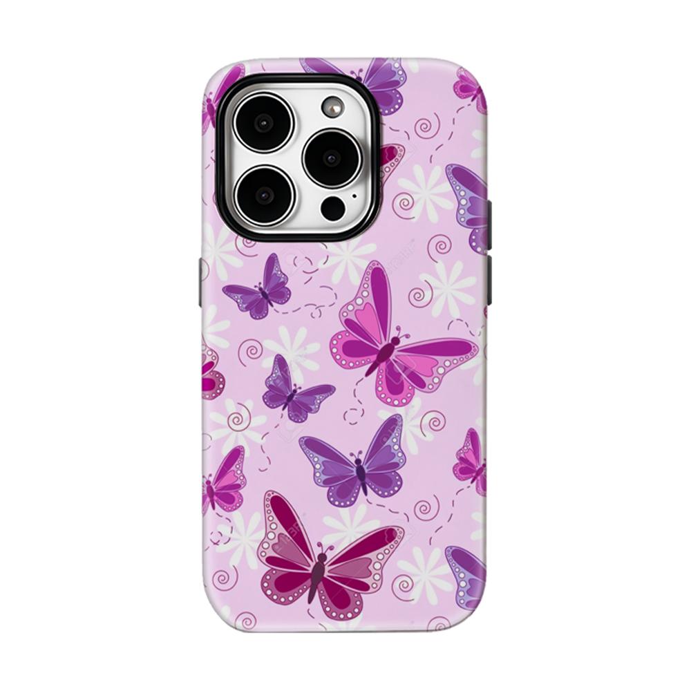 Lavender Wings Phone Case for IPhone 17 16 15 14 13 Pro Max Plus for Magnetic Single Double-layer Tough Case