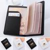 Universal Travel Pu Leather ID Credit Card Bag Passport Holder Wallet Purse Passport Cover