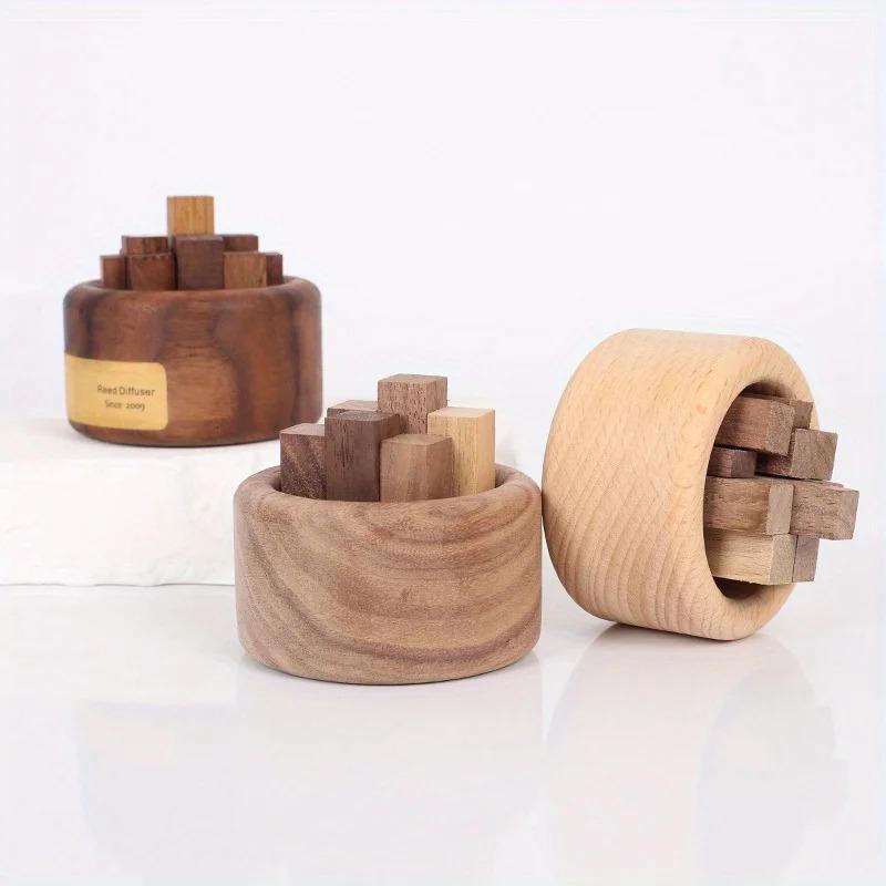 New In Chaidui Essential Oil Fragrance Expander Beech Wood Black Walnut Fragrance Expander Essential Oil Aromatherapy Decoration