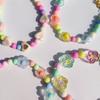 Pet Beaded Necklace Birthday Gift Adjustable Small to Medium Cat Dog Personality Collar Pearl
