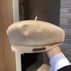 Winter and Autumn Fashion Solid Color Keep Warm Bailey Hat Women Retro Leisure Versatile Octagonal Hat Painter Artist Hats