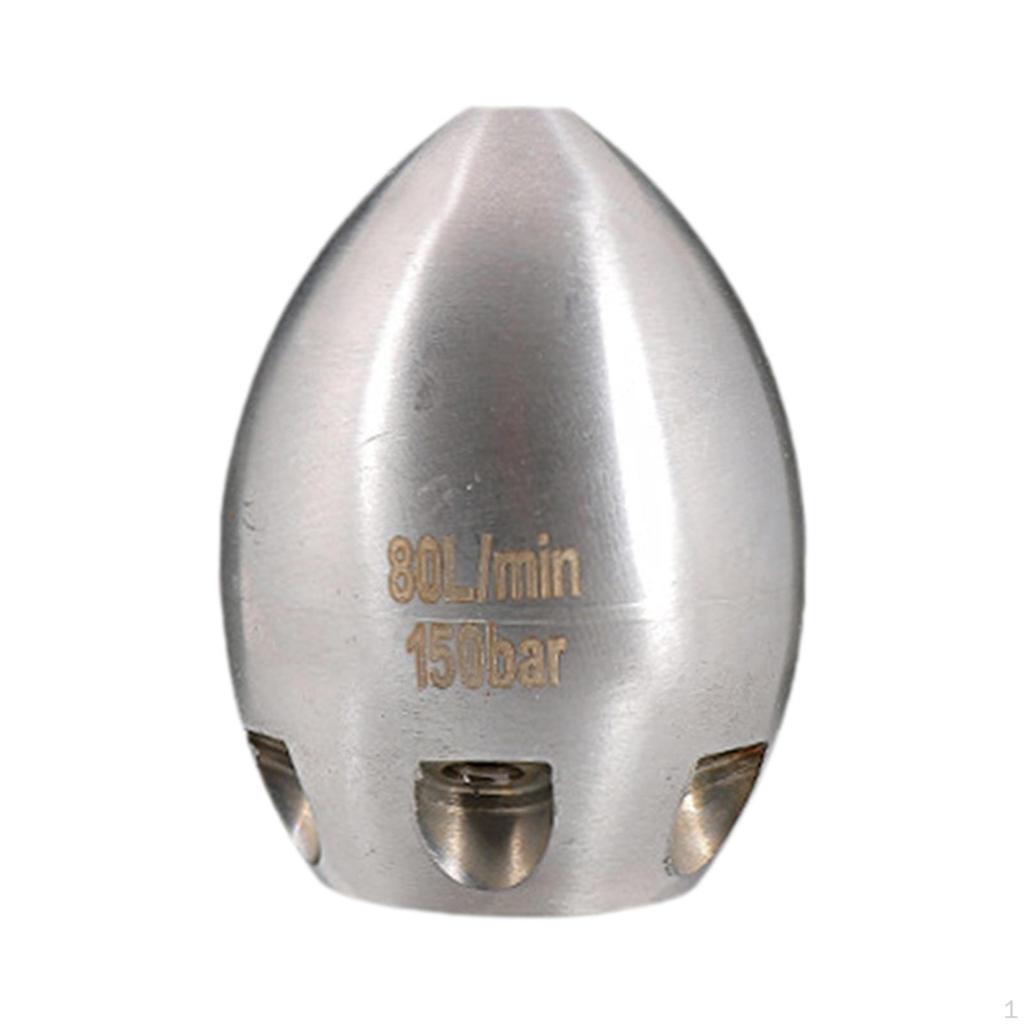 Sewer Jet Nozzle Cleaning 1/2 Female Thread High Pressure Water Sprinkler Powerful Adapter