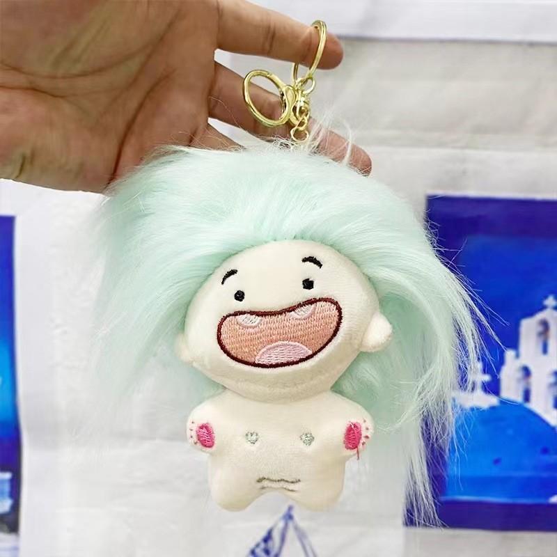 High-quality Plush Doll Zodiac Keychain Cute Astrological Signs Bag Pendant