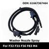 Replace 61667367464 Front Windshield Washer Nozzle Jet Wiper Washer Jet for F82 F83 Automotive Accessories
