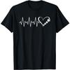 Cute Dog Paw Print Heartbeat Dog Lover Women Girls Kids T-Shirt(1)