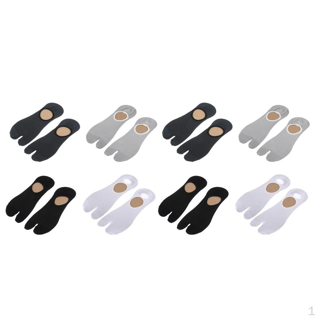 

8 пар мужских носков-вьетнамок с пальцем, японские спортивные носки-подследники