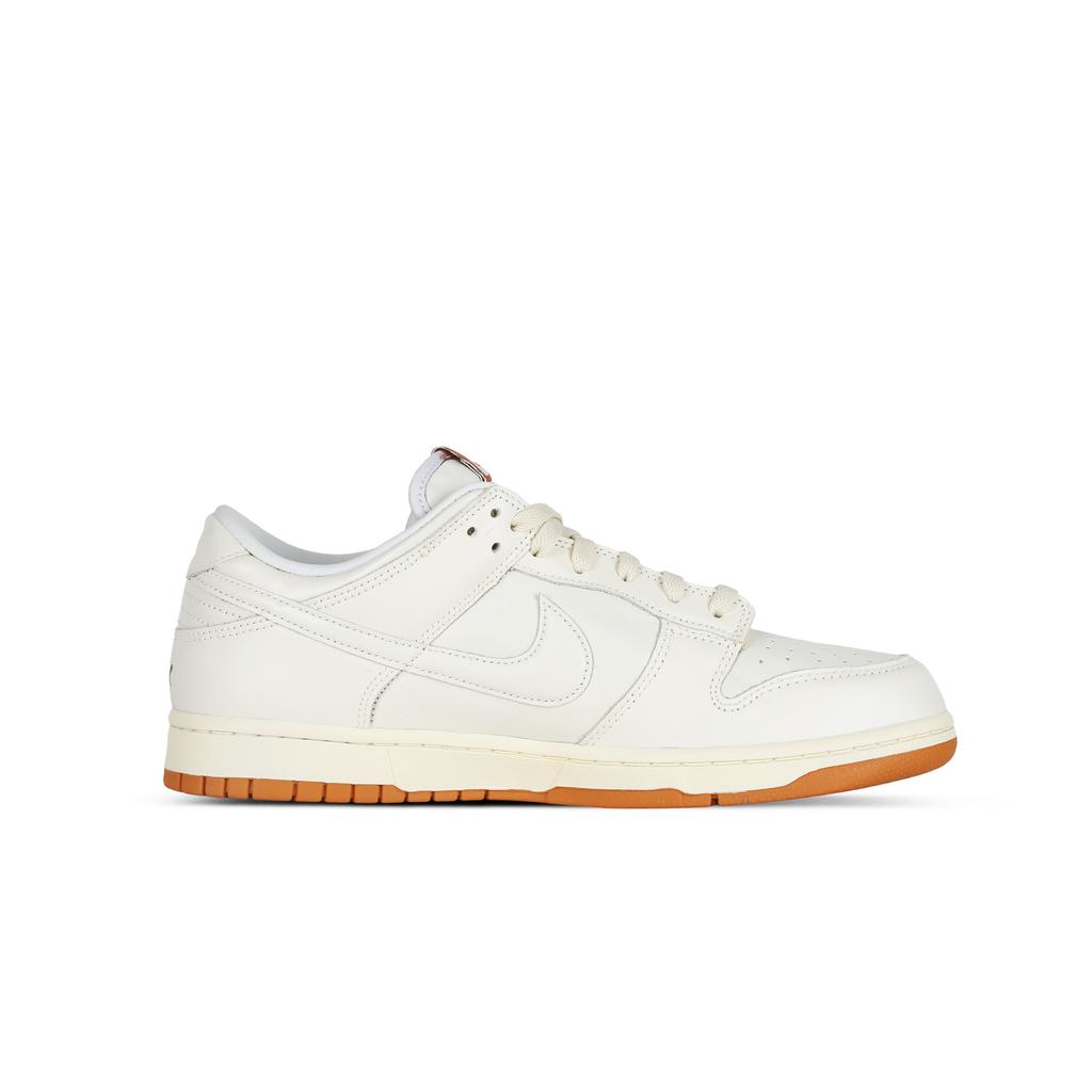Nike Dunk Blank Space Leather Cushioning Coverage Slip Resistant Low Top Skateboard Shoes Men's Yellow White FQ6965-700(Team1877-)