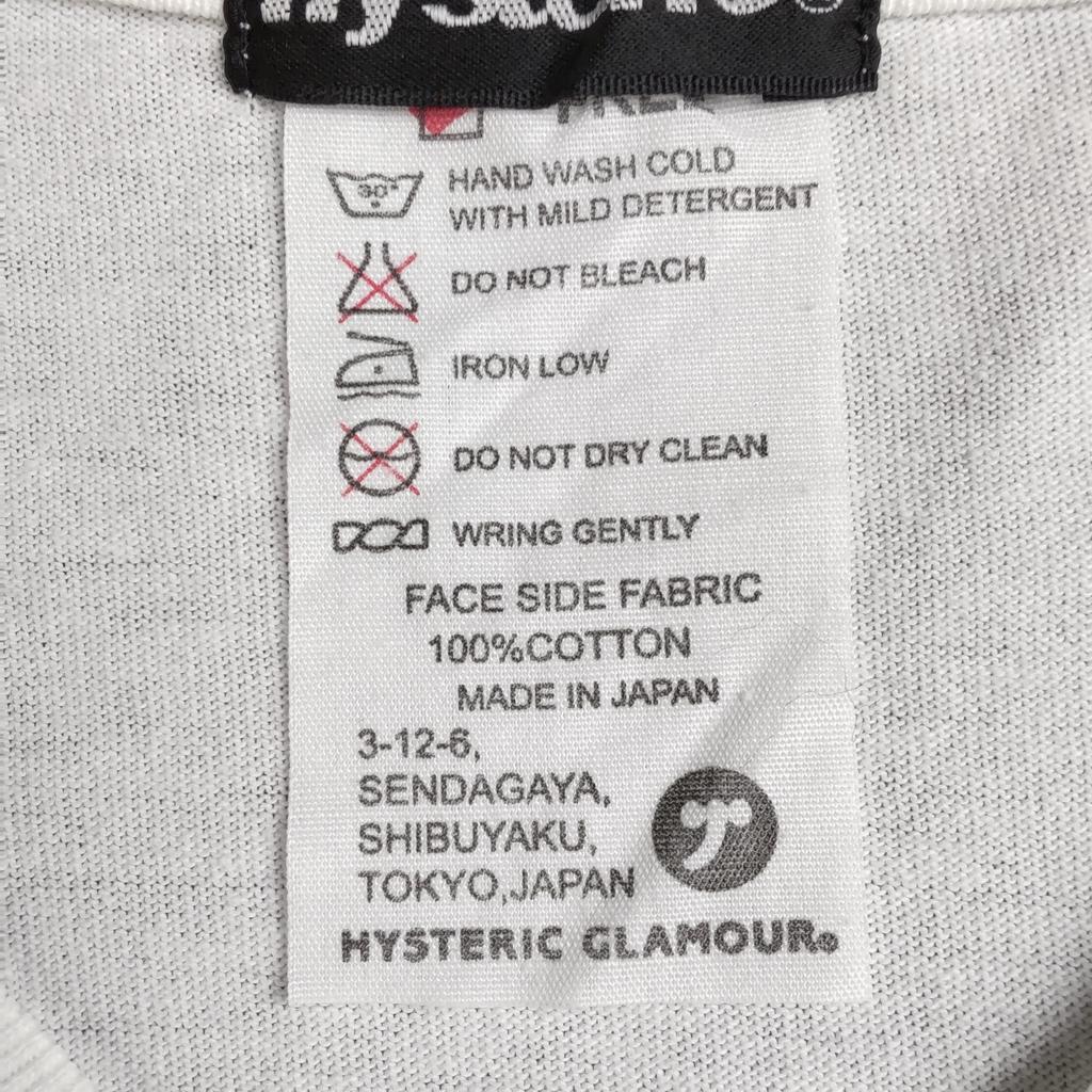 Used HYSTERIC Long sleeveLong-sleeved T-shirt cotton Women