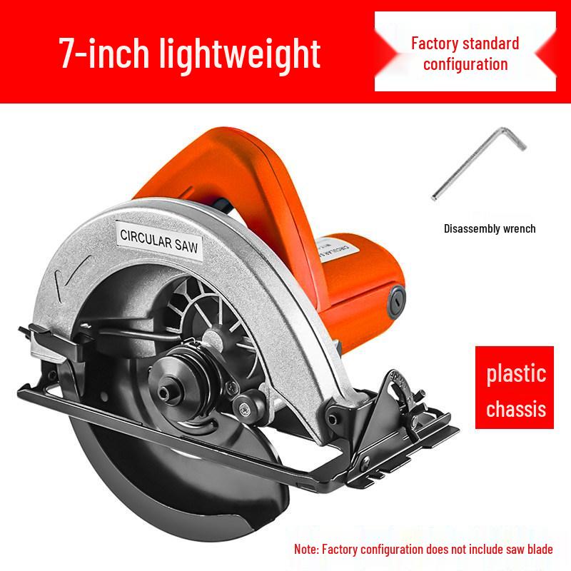 7-Inch/9-Inch Multi-Functional Handheld Electric Circular Table Saw for Woodworking