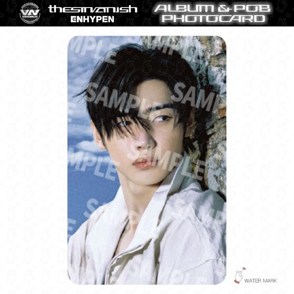 VORBESTELLUNG ENHYPEN THE SIN VANISH ALBUM Fotokarte Japan POB Glücksziehung OFFIZIELL FORBIDDEN AFTERLIGHT STORM FUGITIVES