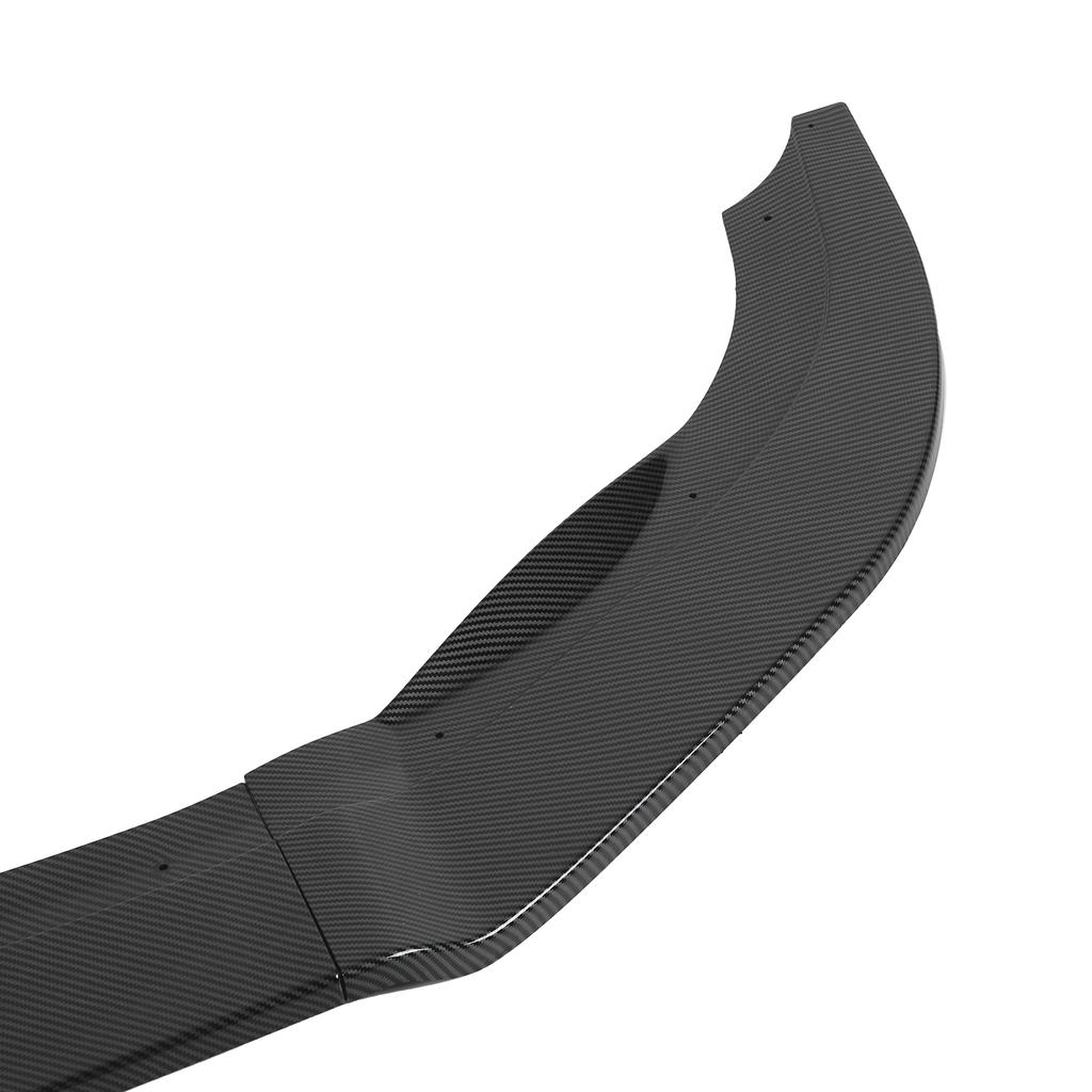 K SEEK DESIGN 3Sections Front Bumper Splitter Lip Replacement for MK6 R R20 20092013(Gloss Black )