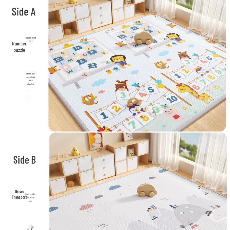 Covoraș gros din spumă XPE pentru târât, pentru sugari și copii mici